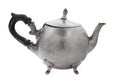 Old tin teapot.