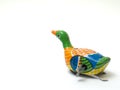 Tin Toy : Mallard, isolate on white background