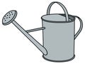 Tin watering can Royalty Free Stock Photo