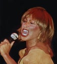 Tina Turner Performs in Chicago, Illinois