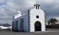 Church of Ermita de los Dolores Tinajo Lanzarote Spain. Royalty Free Stock Photo