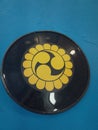 Tinbe, shield used in martial arts from Kobudo, born in the province of Okinawa in Japan