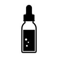 Tincture bottle vector icon