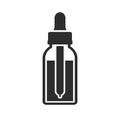 Tincture and dropper vector icon