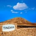 Tindaya mountain Fuerteventura Canary Islands Royalty Free Stock Photo