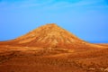 Tindaya mountain Fuerteventura Canary Islands Royalty Free Stock Photo