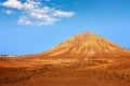 Tindaya mountain Fuerteventura Canary Islands Royalty Free Stock Photo