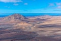 Tindaya mountain at Fuerteventura, Canary islands, Spain Royalty Free Stock Photo