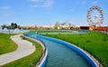 Tineretului Park in spring Royalty Free Stock Photo