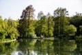 Tineretului park, springtime, Bucharest, Romania Royalty Free Stock Photo