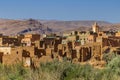 Tinghir, Draa Tafilalet, Morocco. View of the town of Tinghir. Royalty Free Stock Photo