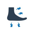 Tingling Feet Icon