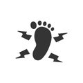 Tingling Feet Icon