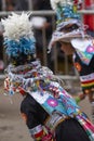 Tinkus dance group at the Oruro Carnival in Bolivia