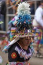 Tinkus dance group at the Oruro Carnival in Bolivia