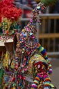 Tinkus dance group at the Oruro Carnival in Bolivia