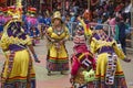 Tinkus dancers at the Oruro Carnival in Bolivia