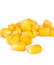 Tinned whole kernel corn Royalty Free Stock Photo