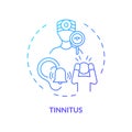 Tinnitus concept icon