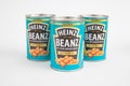 Tins of Heinz Baked Beans