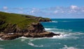 Tintagel coastline- I - Cornwall - UK Royalty Free Stock Photo