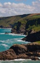 Tintagel coastline- III - Cornwall - UK Royalty Free Stock Photo