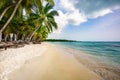 Tinted fantastic landscape caribbean coast