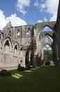 Tintern Abbey Nave in Wales Royalty Free Stock Photo