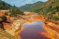 Tinto river, Huelva, Spain Royalty Free Stock Photo