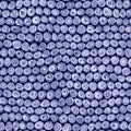 Tiny Blue Squiggly Swirly Spiral Circles Seamless Texture Pattern