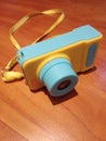 A Tiny camera toys for children with colorful body frame