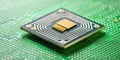 Tiny chips embedded in objects enabling wireless identification Generative By AI