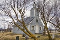 Tiny church and churchyard