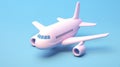 Tiny Cute 3D Plane: A Delightful Miniature Aviation Marvel