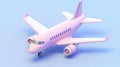 Tiny Cute 3D Plane: A Delightful Miniature Aviation Marvel