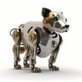 Tiny Dog Security Robot. Generative AI Royalty Free Stock Photo