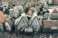 Tiny Fairy Clay Medieval Houses