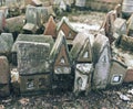 Tiny Fairy Clay Medieval Houses