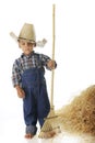 Tiny Farmer with Rake