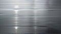 Tiny grooves and ridges create a subtle texture on this polished aluminum panel adding depth and dimension to its sleek