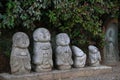 Tiny Jizo Statues