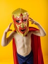 Tiny mexican wrestler