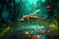 Tiny Mosquito macro. Generate Ai