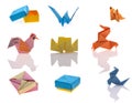 Tiny origami Royalty Free Stock Photo