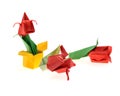 Tiny origami Royalty Free Stock Photo