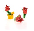 Tiny origami Royalty Free Stock Photo