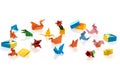 Tiny origami Royalty Free Stock Photo