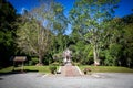 Tiny pagoda at the entrance to Wat Tham Pha Plong Temple Royalty Free Stock Photo