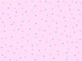 Tiny Pink and blue dot seamless pattern