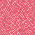 Tiny pink, red and grey stars on a white background in seamless repeat pattern. Sweet tossed vector design ideal for